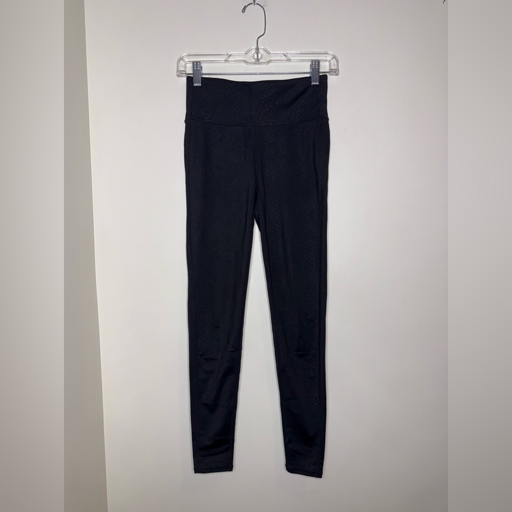 Athleta High Rise Serpent Snake Print Black Chaturanga Leggings Size XS - Picture 4 of 9